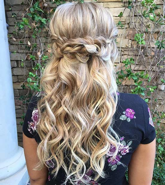 Bridesmaid Hairstyles For Long Hair Down
 31 Half Up Half Down Hairstyles for Bridesmaids