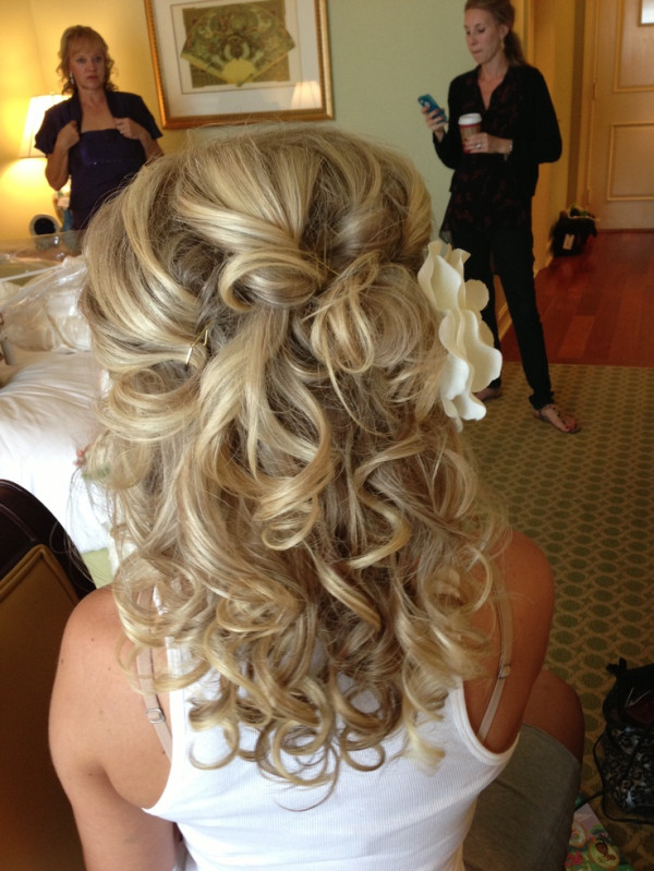 Bridesmaid Hairstyles For Medium Hair Down
 Stella s Wedding Inspirations Wedding Fashion 2013