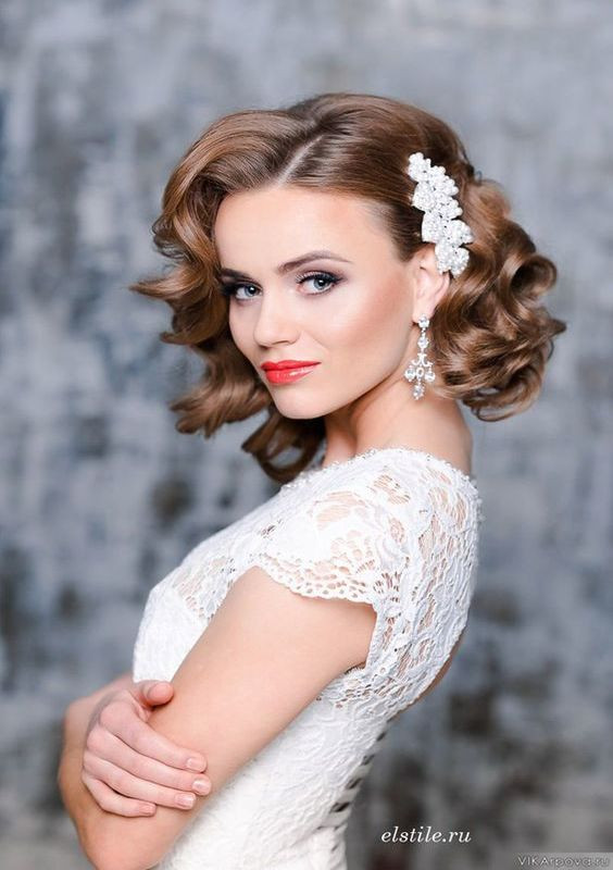 Bridesmaid Hairstyles For Short Hair
 Most Beautiful Wedding Hairstyle Ideas For Short Hair