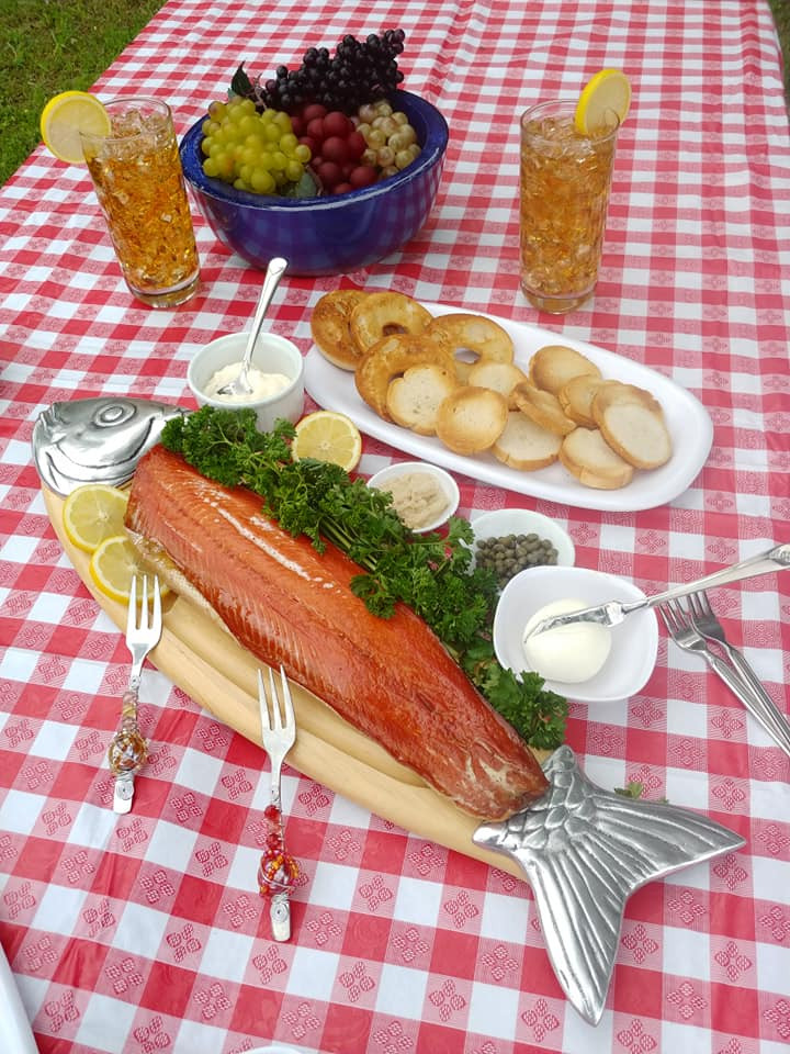 Brined Salmon Served On Bagels
 How To Make Dry Brine Smoked Salmon Easy Recipe Jett s