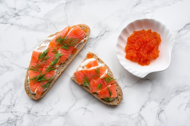 Brined Salmon Served On Bagels
 The Risks of Eating Smoked Salmon