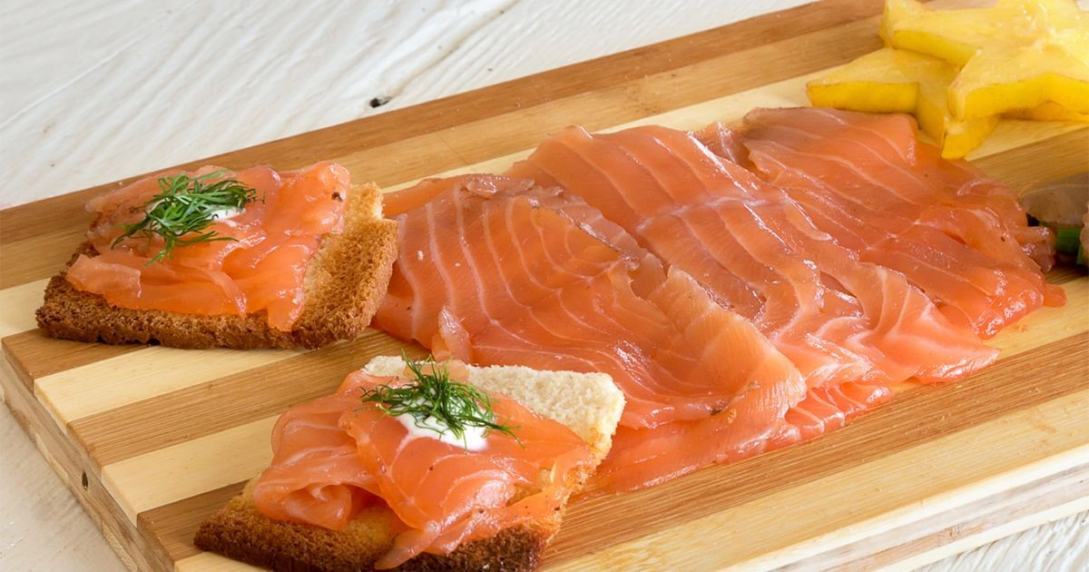 Brined Salmon Served On Bagels
 What Is Lox—and How Is It Different From Smoked Salmon