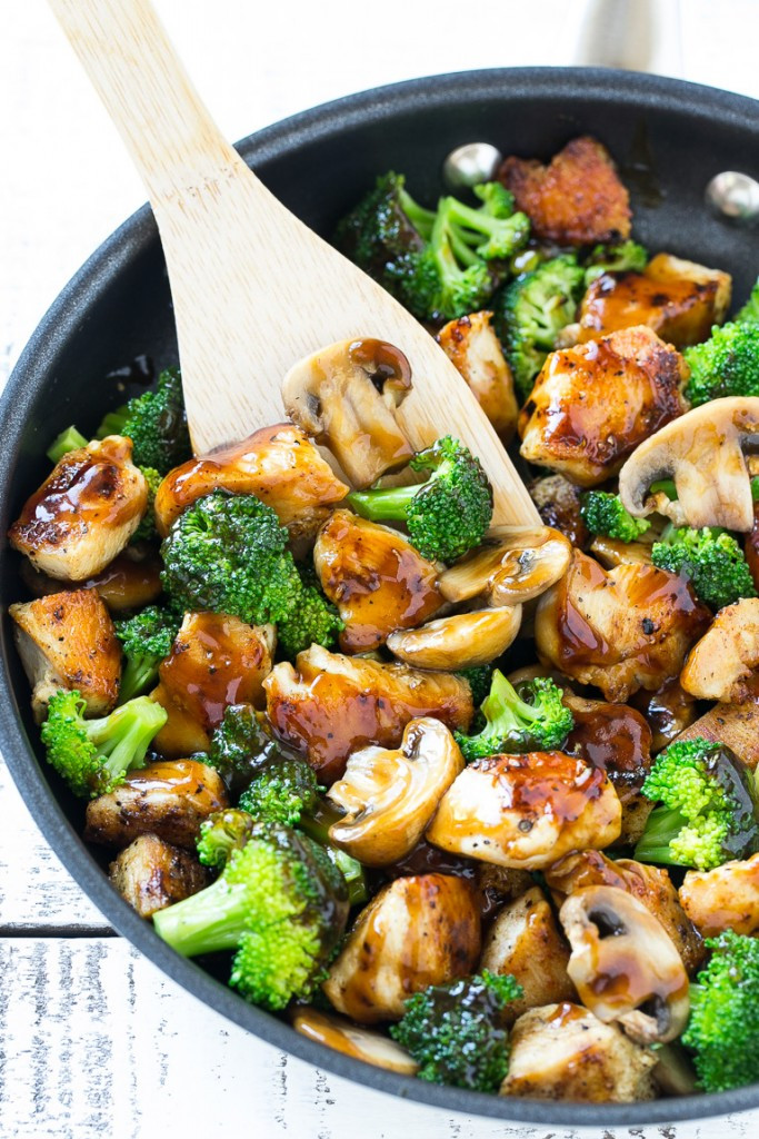Broccoli Stir Fry
 Chicken and Broccoli Stir Fry Dinner at the Zoo