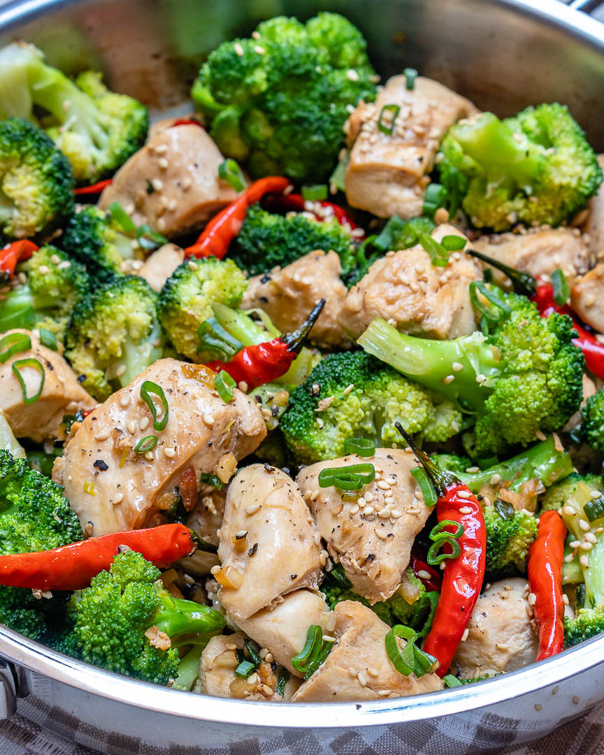 Broccoli Stir Fry
 Spicy Chicken Broccoli Stir Fry for Quick Clean Eating