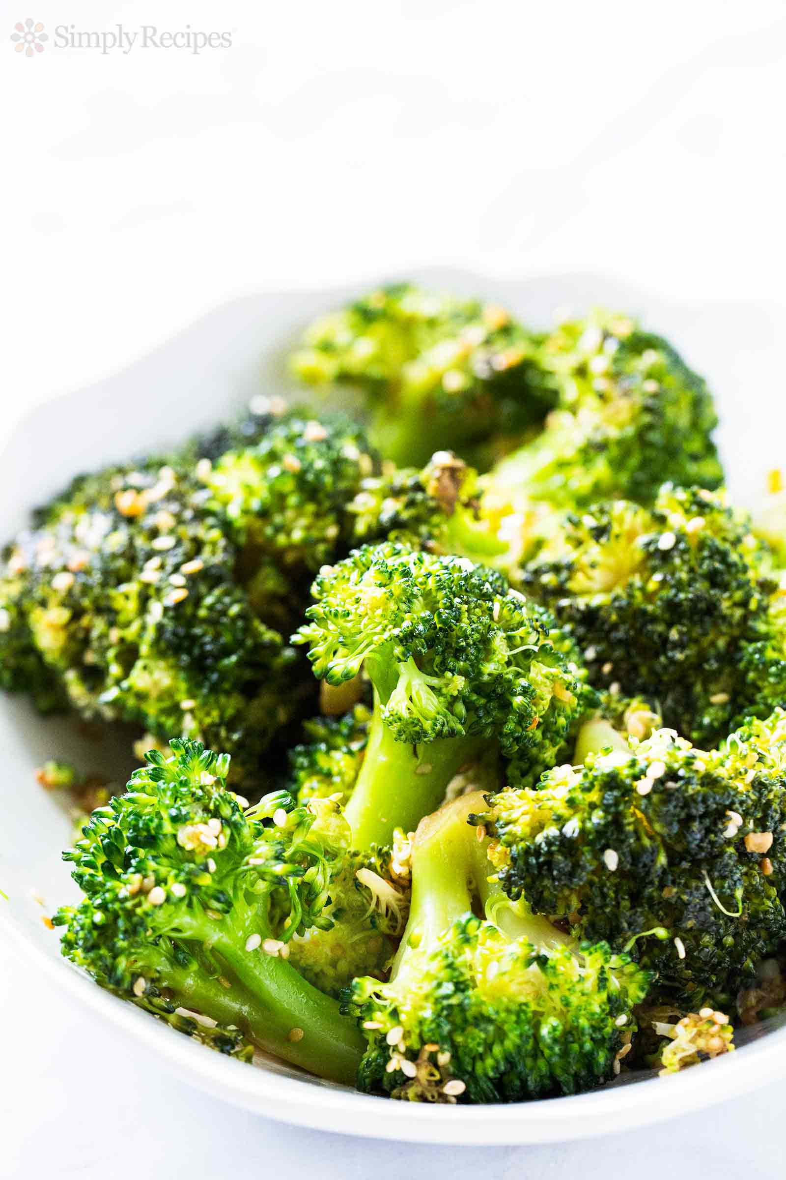Broccoli Stir Fry
 Broccoli Stir Fry with Ginger and Sesame Recipe