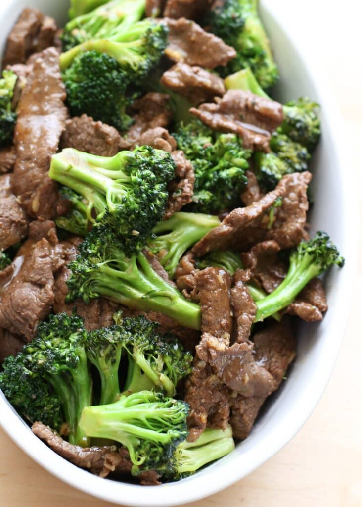 Broccoli Stir Fry
 Better Than Take Out Beef and Broccoli Stir Fry