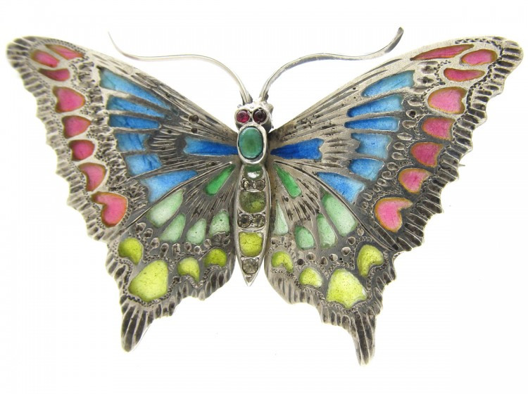 art nouveau plique a jour silver butterfly brooch Brooches Drawing
Art Nouveau Plique à Jour Silver Butterfly Brooch The