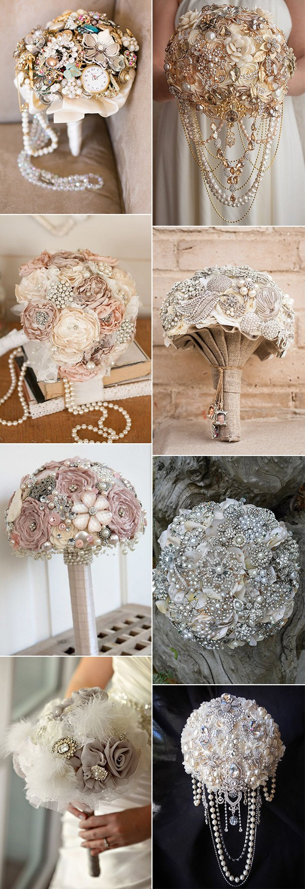 Brooches Ideas
 Top 10 Vintage Wedding Brooch Bouquet Ideas for 2018