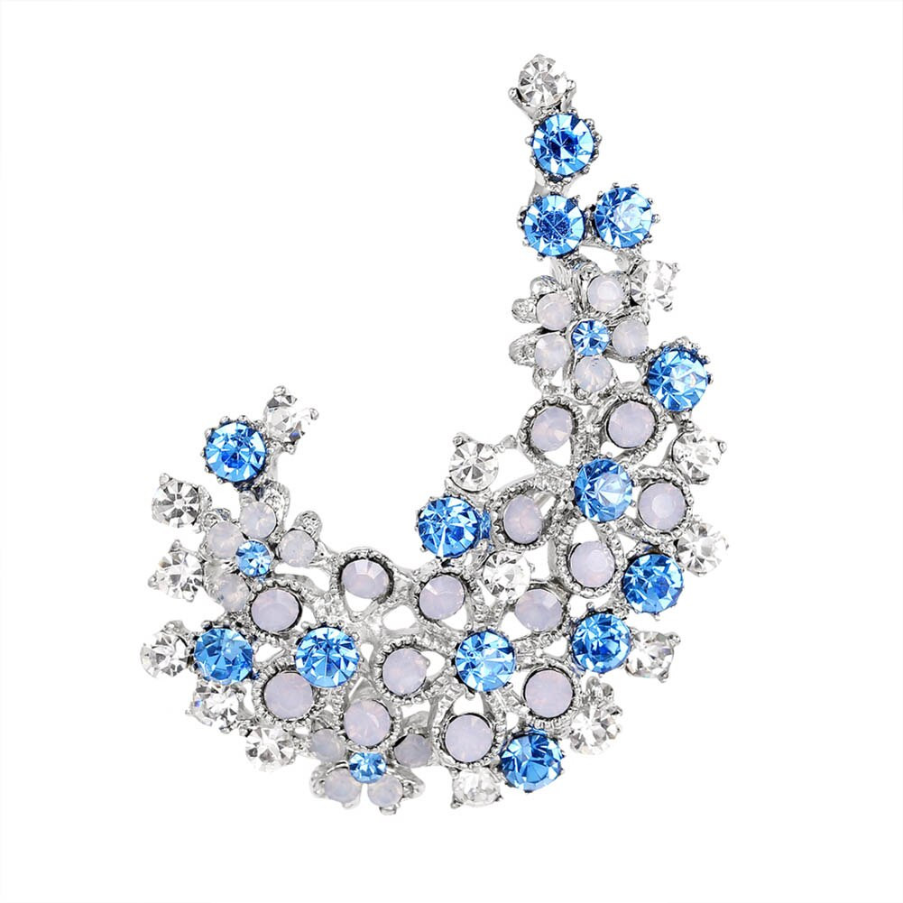 Brooches Simple
 2017 hot sale rhinestone brooches simple design elegant