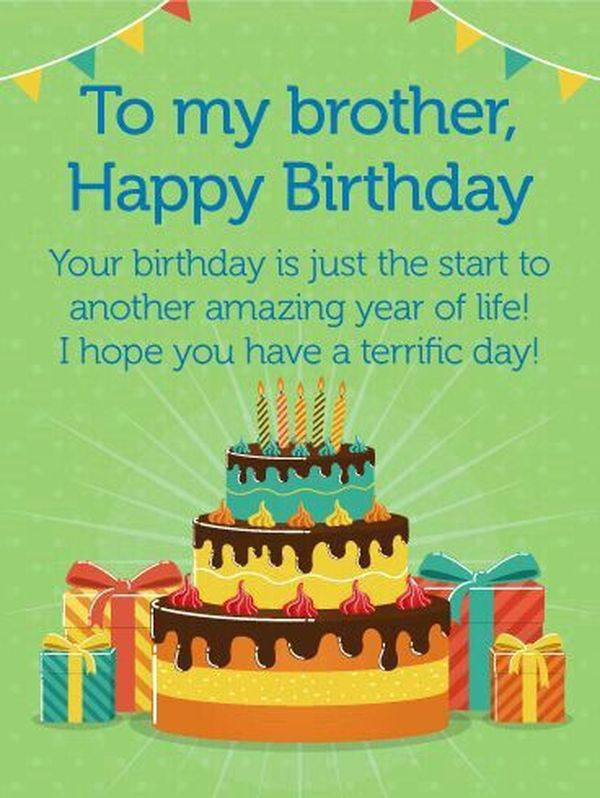 Brother Birthday Cards
 Happy Birthday Brother Wishes Birthday Quotes for Big