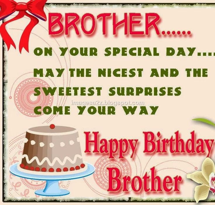 Brother Birthday Quotes From Sister
 Happy Birthday Quotes For Brother From Sister