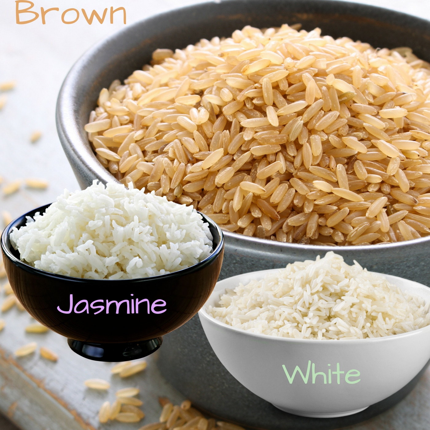 Brown Rice Versus White Rice
 Brown Rice VS White Rice Which e is Really Better For