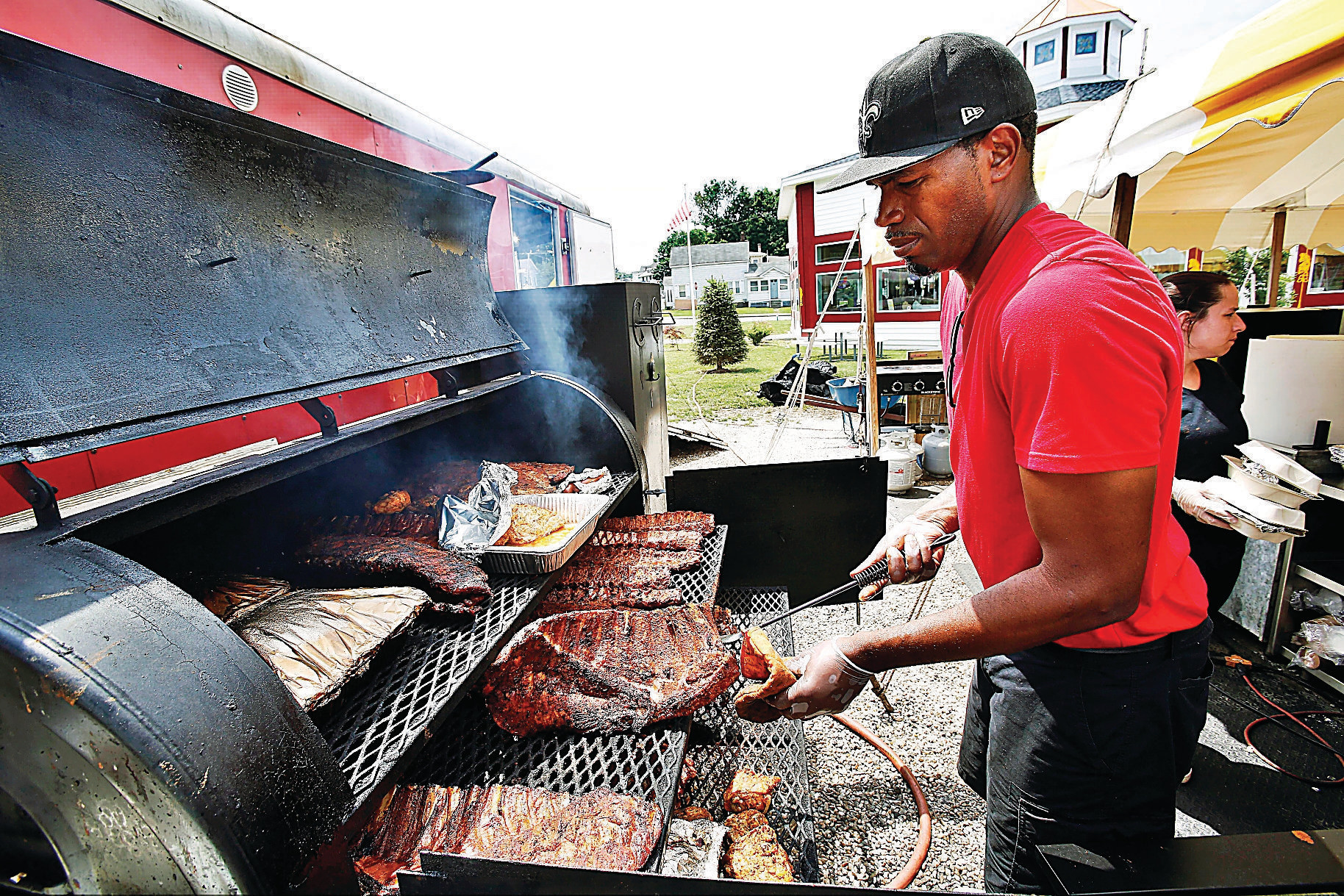 Bubba'S Backyard Bbq
 Backyard BBQ Smokin good eats at the Berkshire Carousel