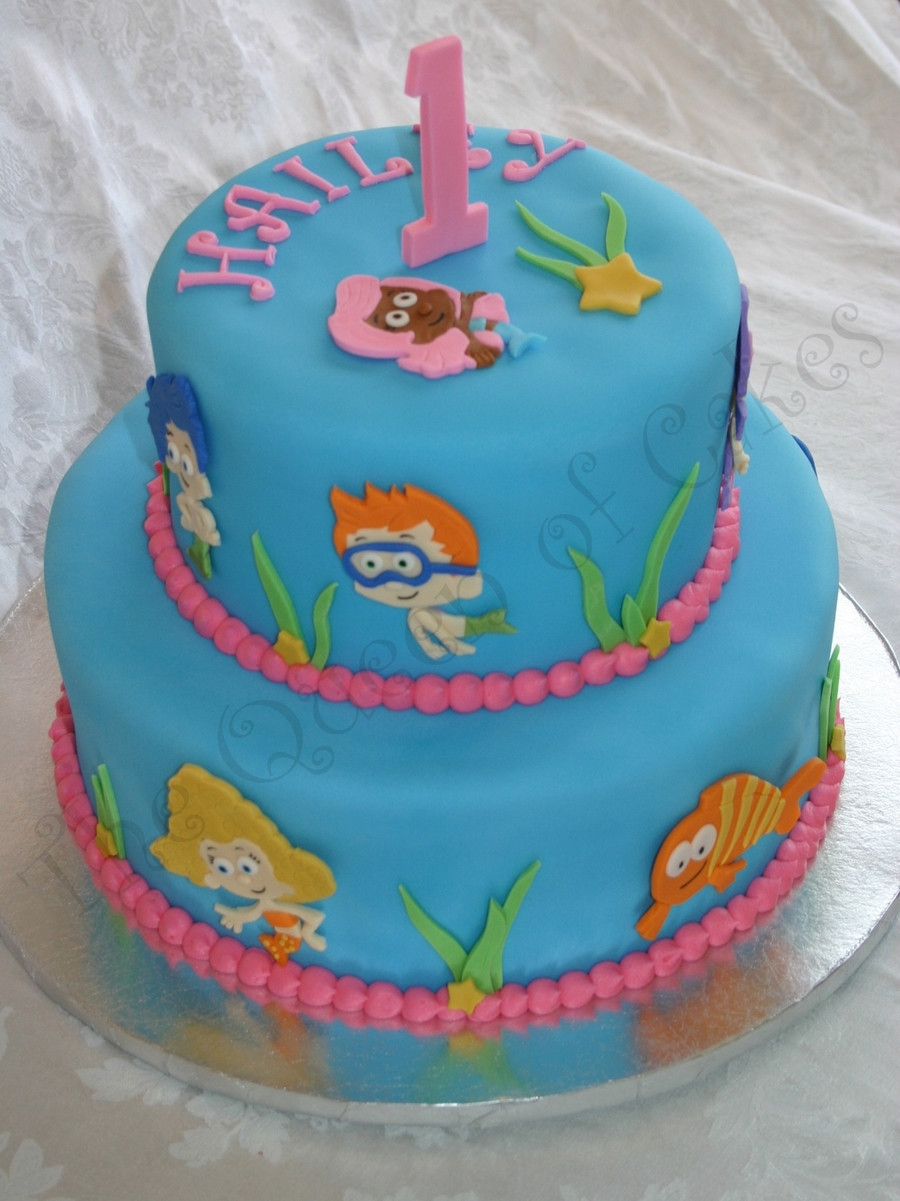 Bubble Guppies Birthday Cake
 Bubble Guppies 1St Birthday Cake CakeCentral