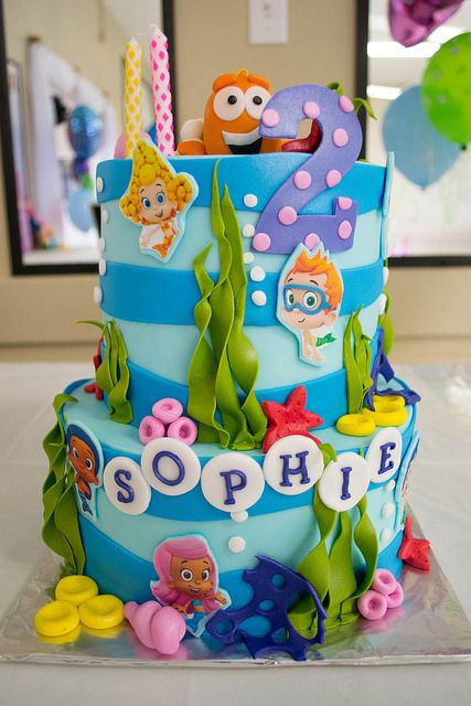 Bubble Guppies Birthday Cake
 LuvibeeKids Co