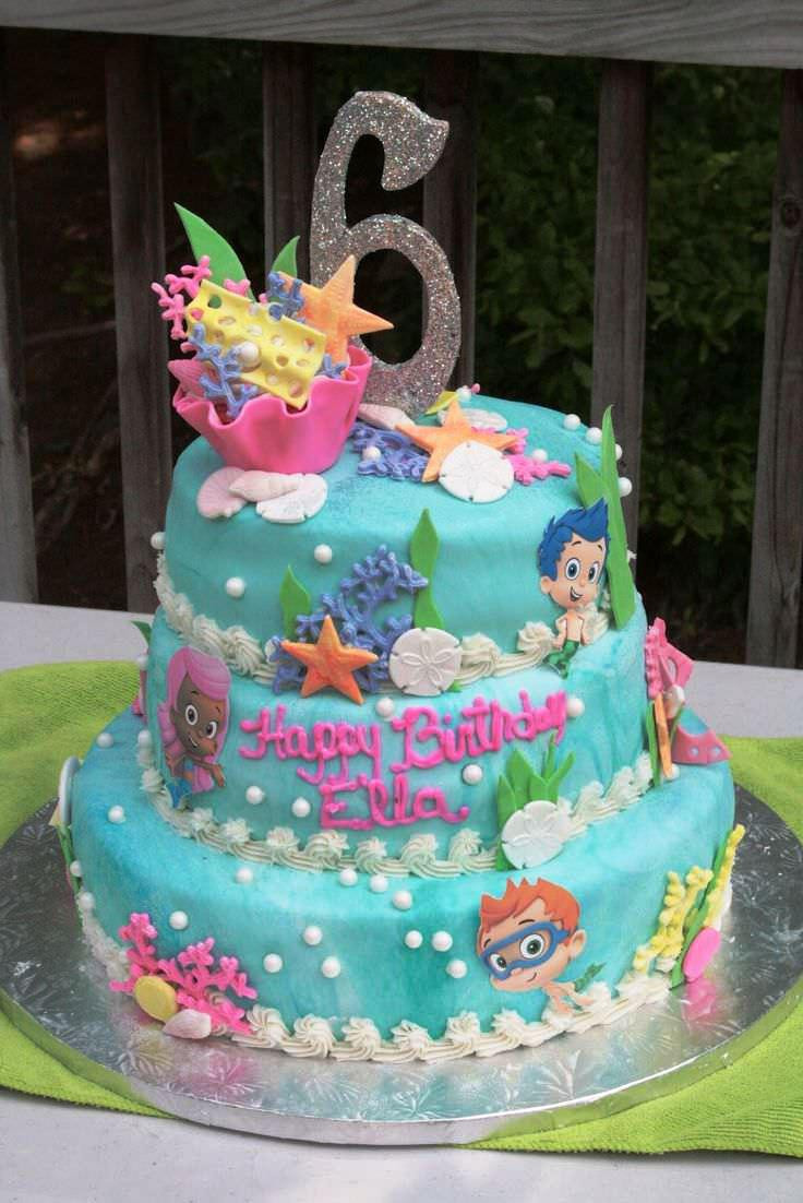 Bubble Guppies Birthday Cake
 LuvibeeKids Co