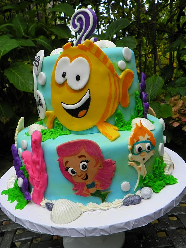 Bubble Guppies Birthday Cake
 Plumeria Cake Studio Bubble Guppies Birthday Cake