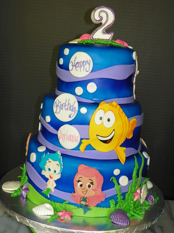 Bubble Guppies Birthday Cake
 Plumeria Cake Studio Bubble Guppies Birthday Cake 2