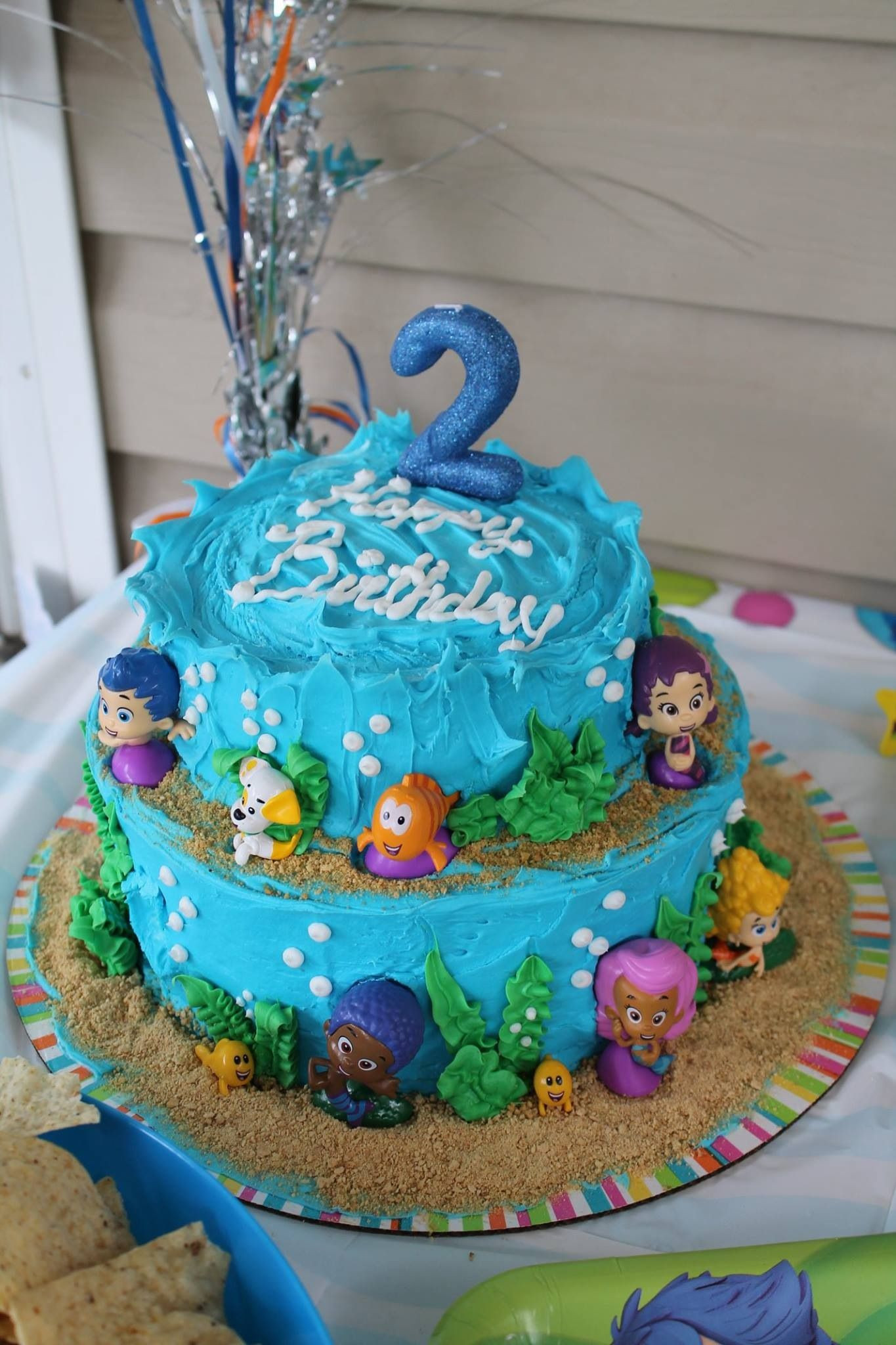 Bubble Guppies Birthday Cake
 Bubble guppies cake