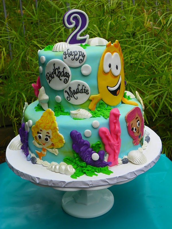 Bubble Guppies Birthday Cake
 Plumeria Cake Studio Bubble Guppies Birthday Cake