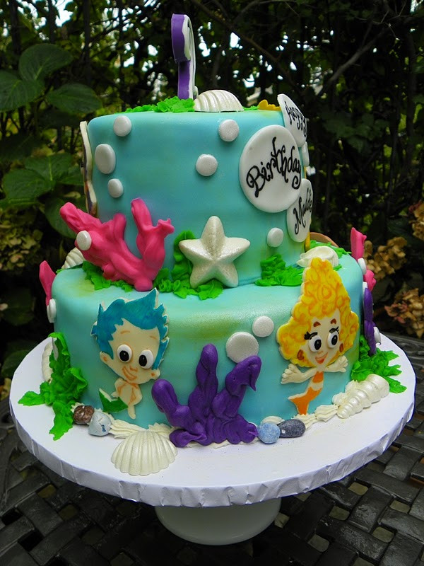 Bubble Guppies Birthday Cake
 Plumeria Cake Studio Bubble Guppies Birthday Cake