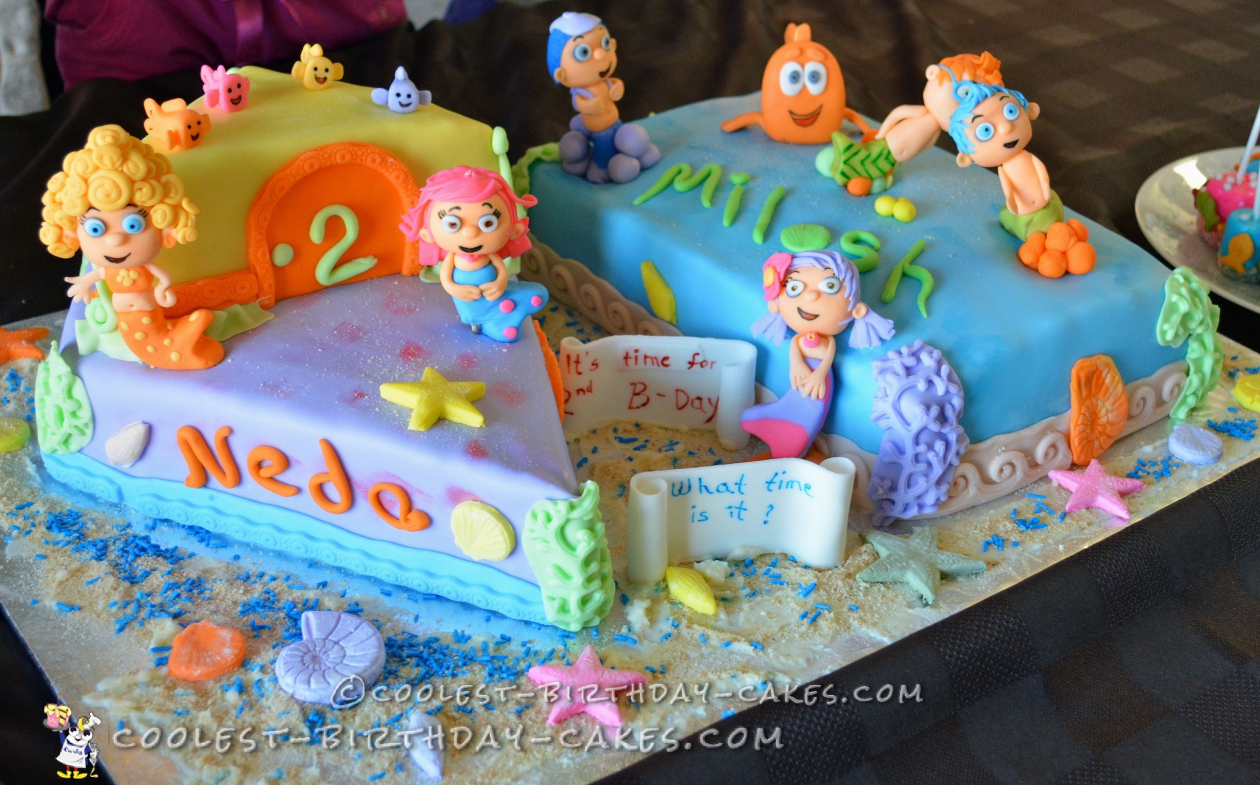 Bubble Guppies Birthday Cake
 Cool Bubble Guppies Birthday Cake