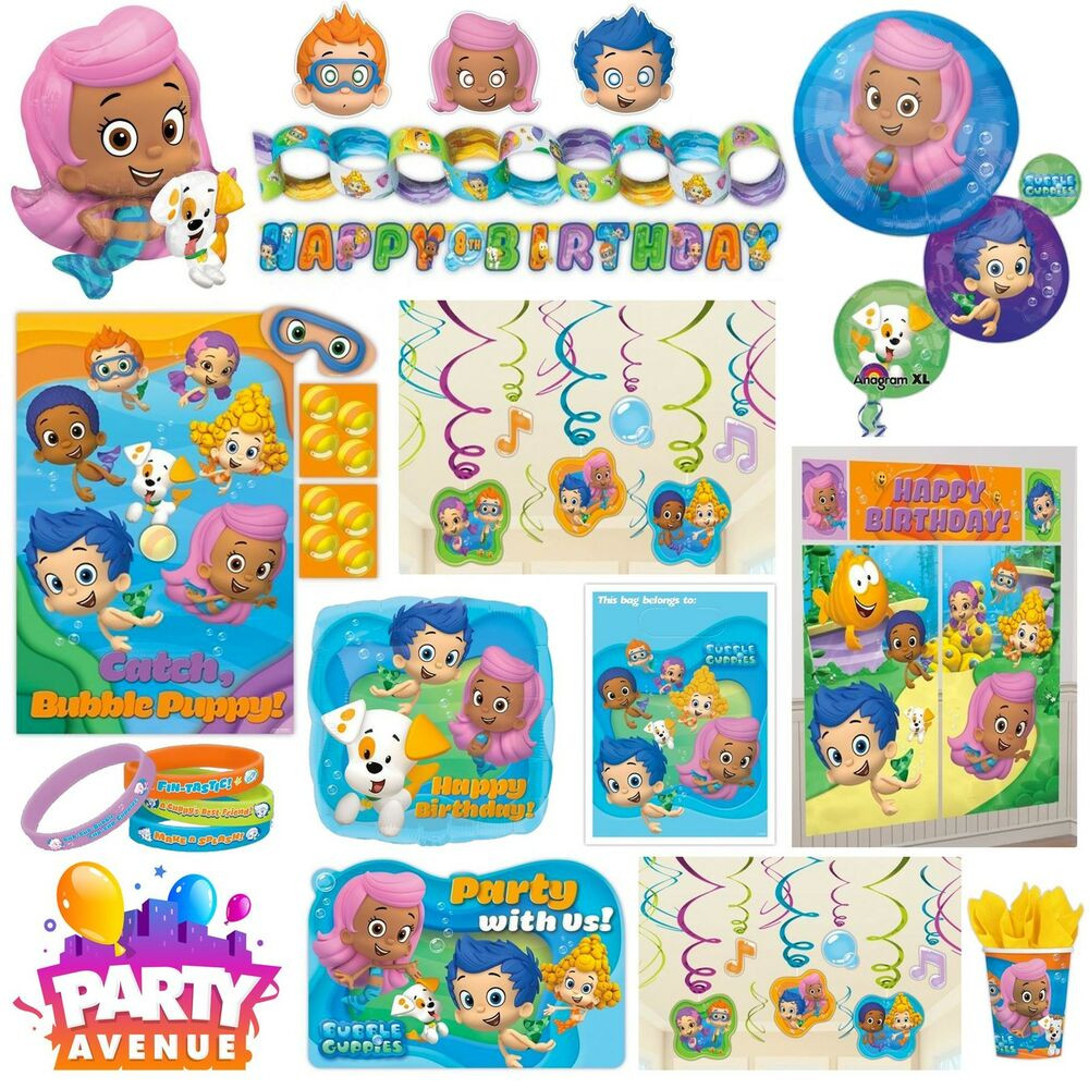 Bubble Guppies Birthday Party Decorations
 Bubble Guppies Birthday Party Decorations Balloon