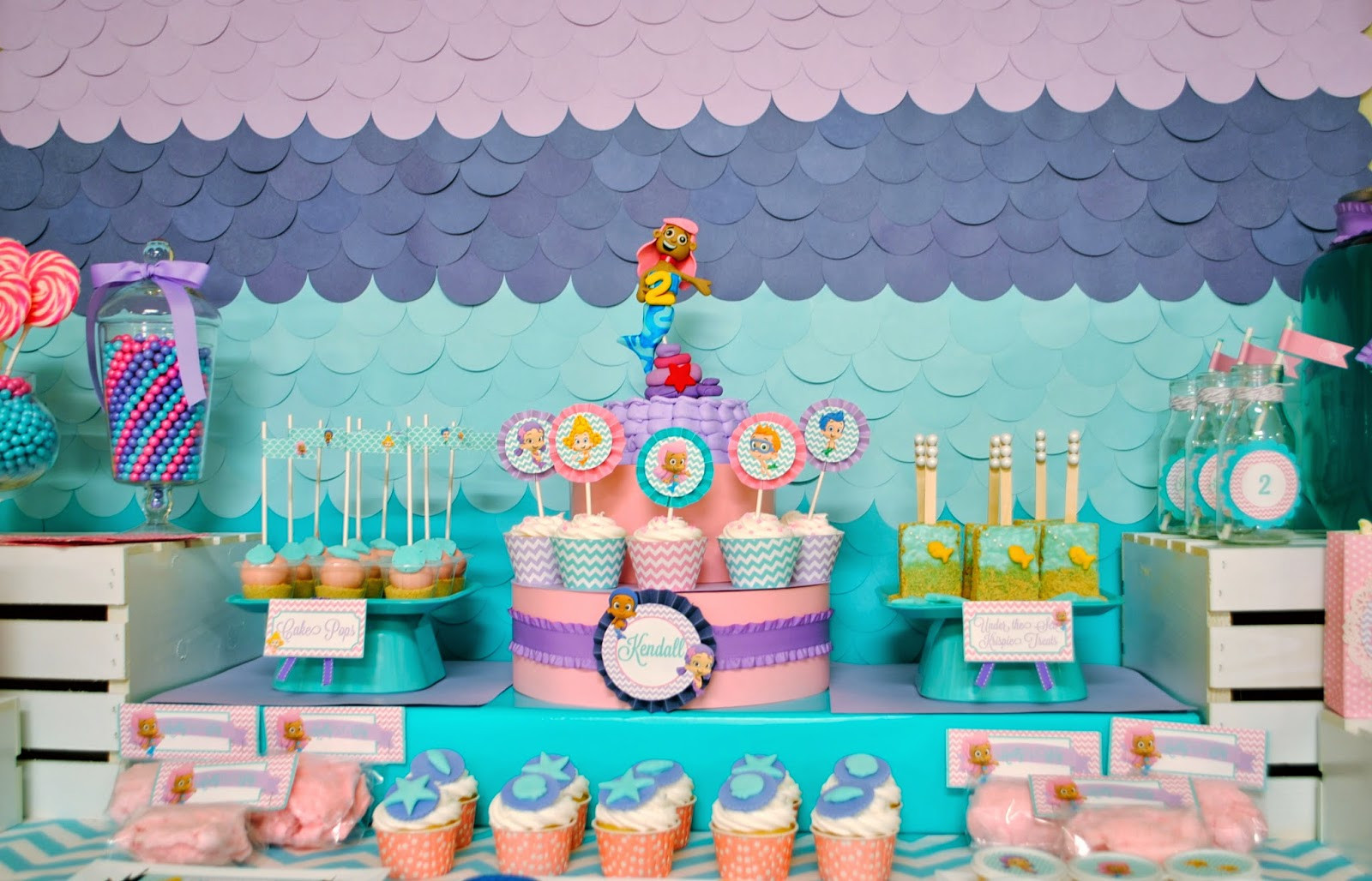 Bubble Guppies Birthday Party Ideas
 Karo s Fun Land Bubble Guppies 2nd Birthday Party
