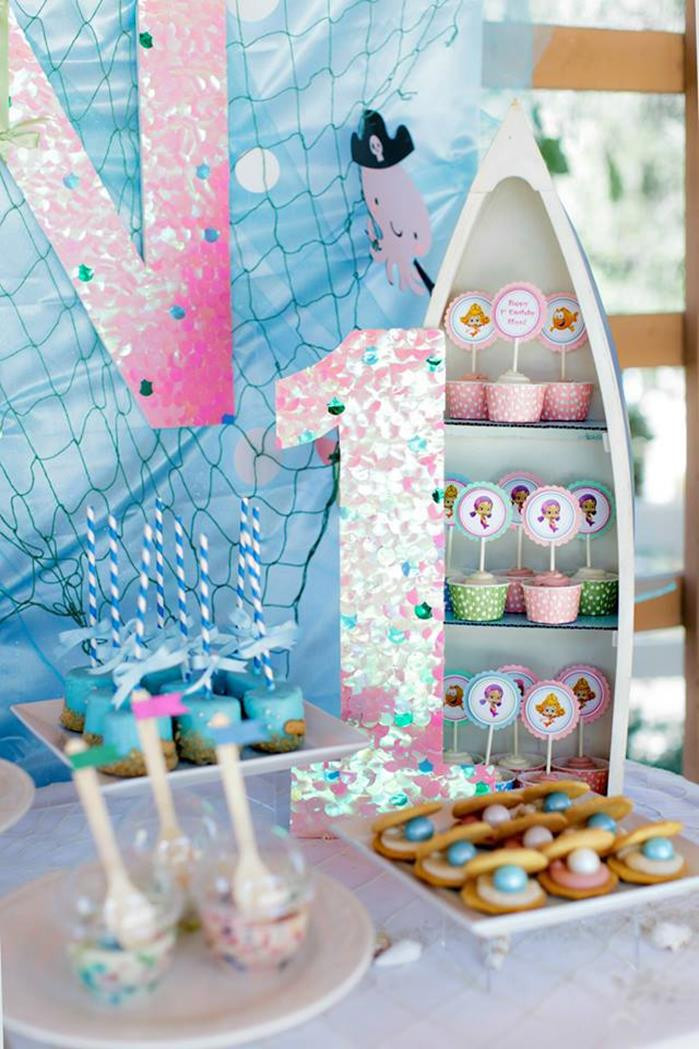 Bubble Guppies Birthday Party Ideas
 Kara s Party Ideas Bubble Guppies Under The Sea Party with
