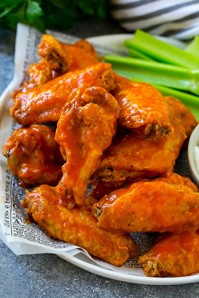 Buffalo Wing Recipes Baked
 Baked Buffalo Wings Dinner at the Zoo