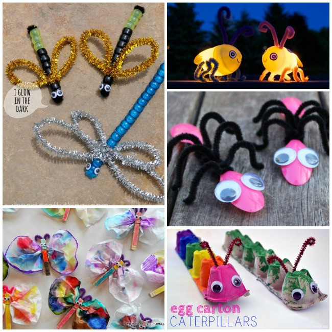 Bug Crafts For Kids
 20 Adorable Bug Crafts Activities and Food Ideas