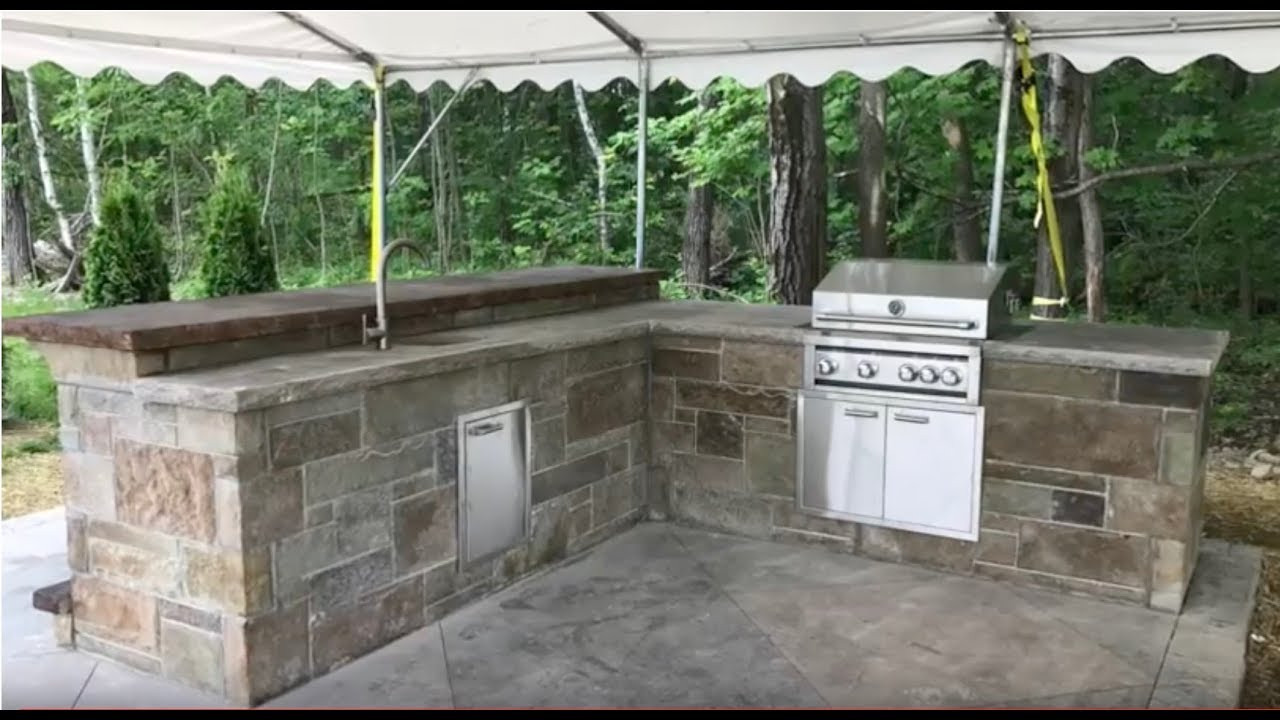 Build An Outdoor Kitchen
 How to Build an Outdoor Kitchen Modular Panel Assembly