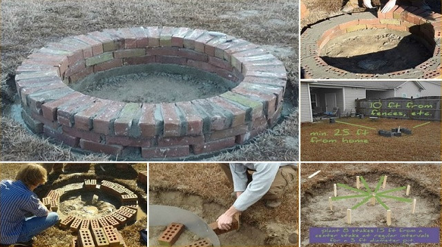 Build Your Own Outdoor Firepit
 How To Build Your Own Backyard Fire Pit In A Weekend For