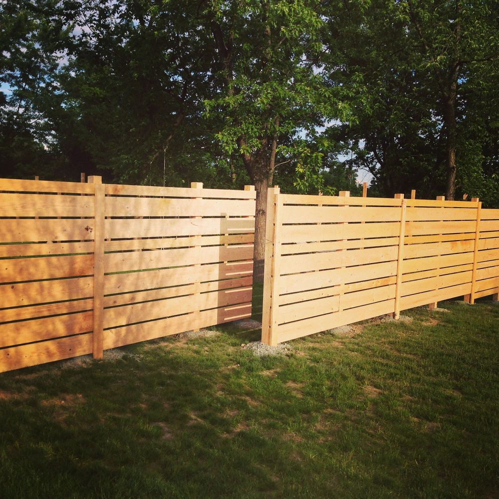 Building A Backyard Fence
 DIY Wooden Backyard Fence