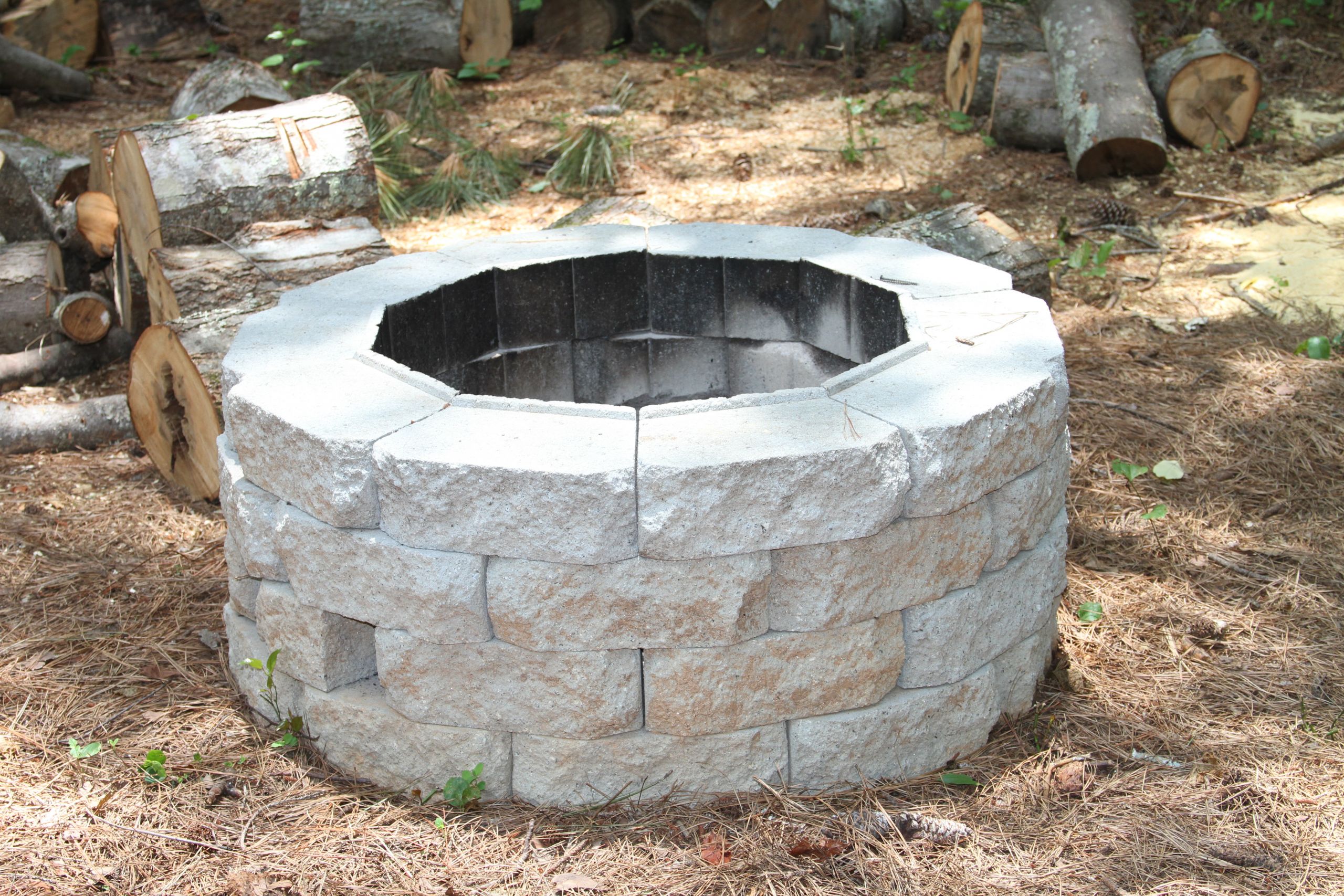 Building A Backyard Firepit
 Easy DIY Inexpensive Firepit for Backyard Fun Thrifty