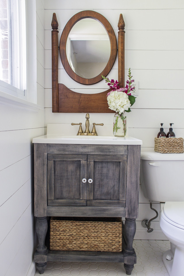 Building Bathroom Vanities
 Can t Find The Perfect Farmhouse Bathroom Vanity DIY IT