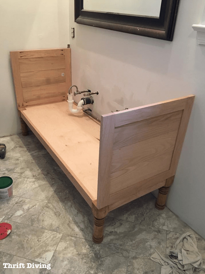 Building Bathroom Vanities
 How to Build a 60" DIY Bathroom Vanity From Scratch