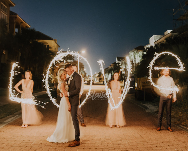 Bulk Wedding Sparklers
 20" Gold Wedding Sparklers Sparkler Favors