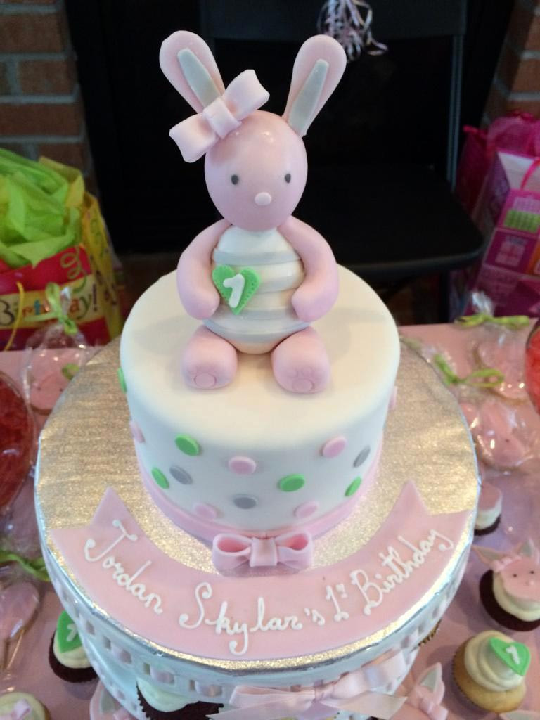 Bunny Birthday Cake
 Kid s and childrens specialty cakes