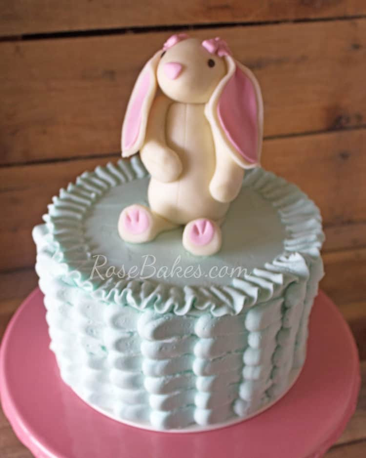 Bunny Birthday Cake
 Some Bunny is e Birthday Cakes Rose Bakes