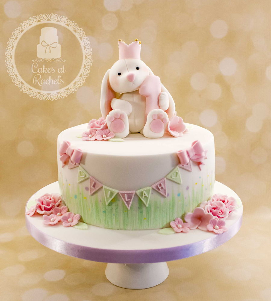 Bunny Birthday Cake
 Lilah s Little White Bunny Cake CakeCentral