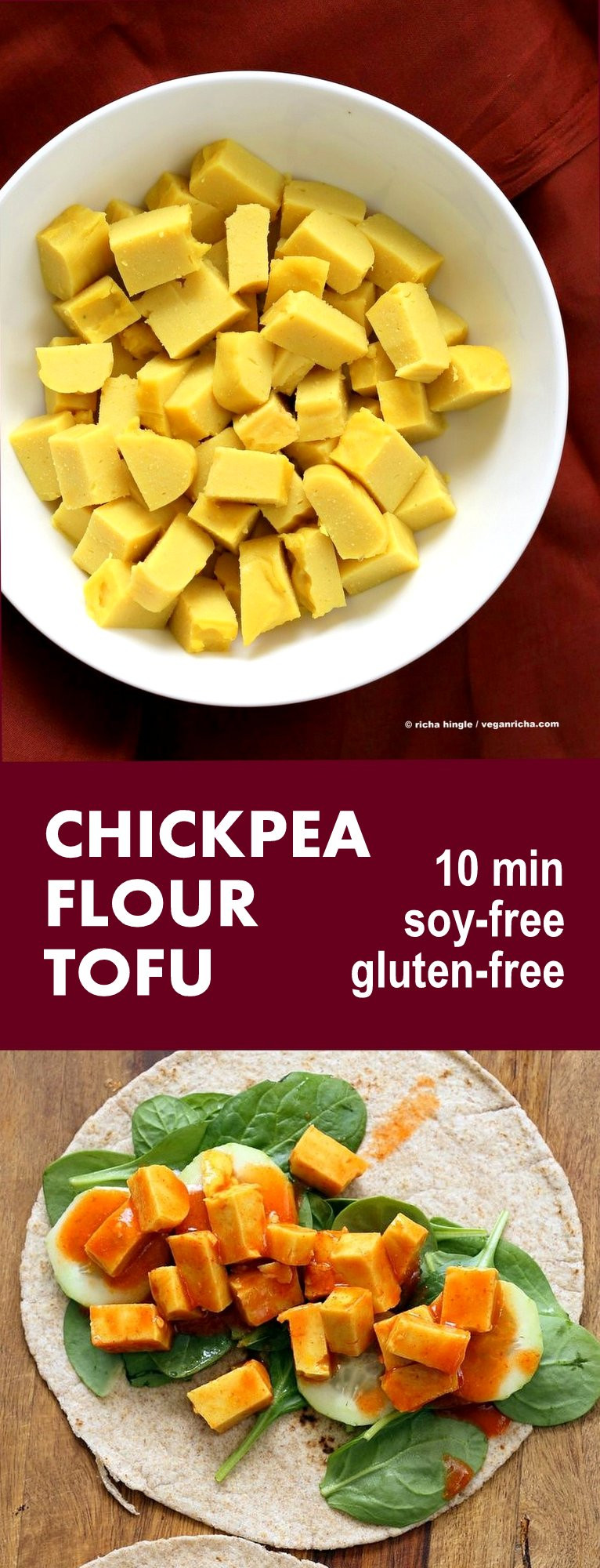 Burmese Tofu Recipes
 Chickpea flour Tofu Recipe Vegan Richa