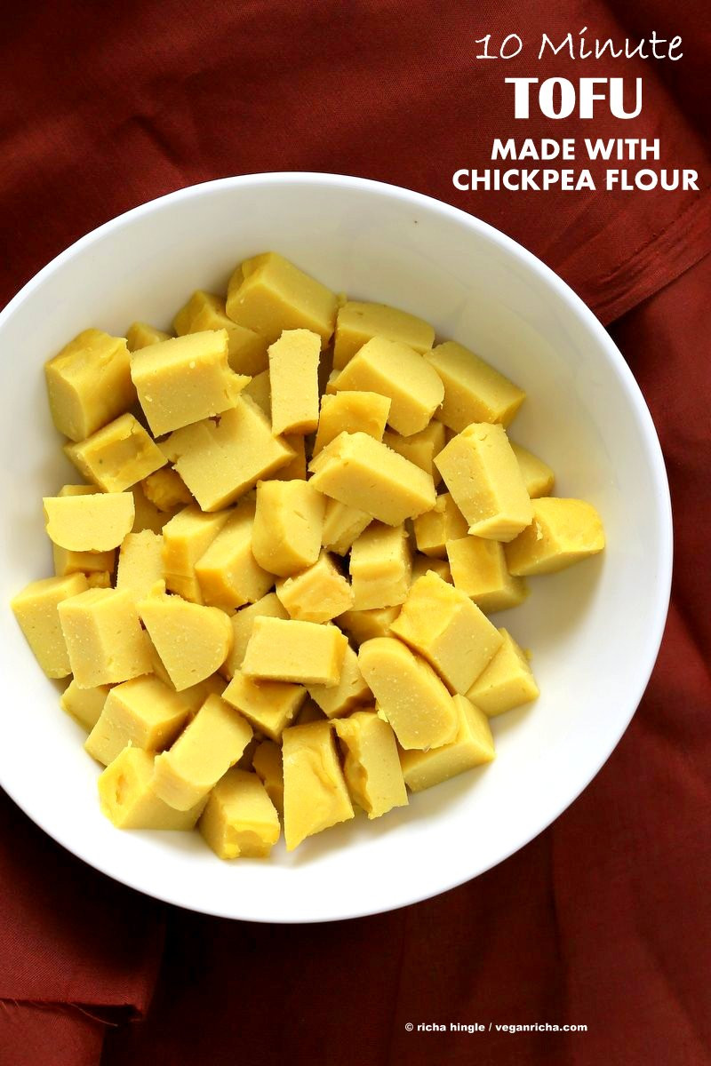 Burmese Tofu Recipes
 Chickpea flour Tofu Soy free Tofu Recipe Vegan Richa