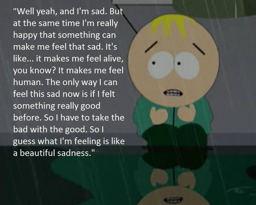 Butters Sad Quote
 INFP infp