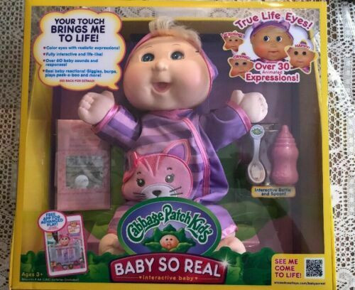 Cabbage Patch Baby So Real
 Cabbage Patch Kids 14" Baby so Real Blonde Aal2 for sale