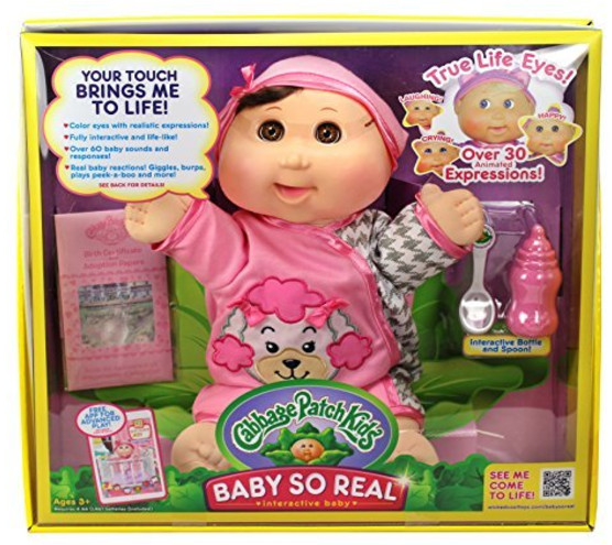 Cabbage Patch Baby So Real
 Cabbage Patch Kids 14" Baby So Real Doll ly $69 99 Reg