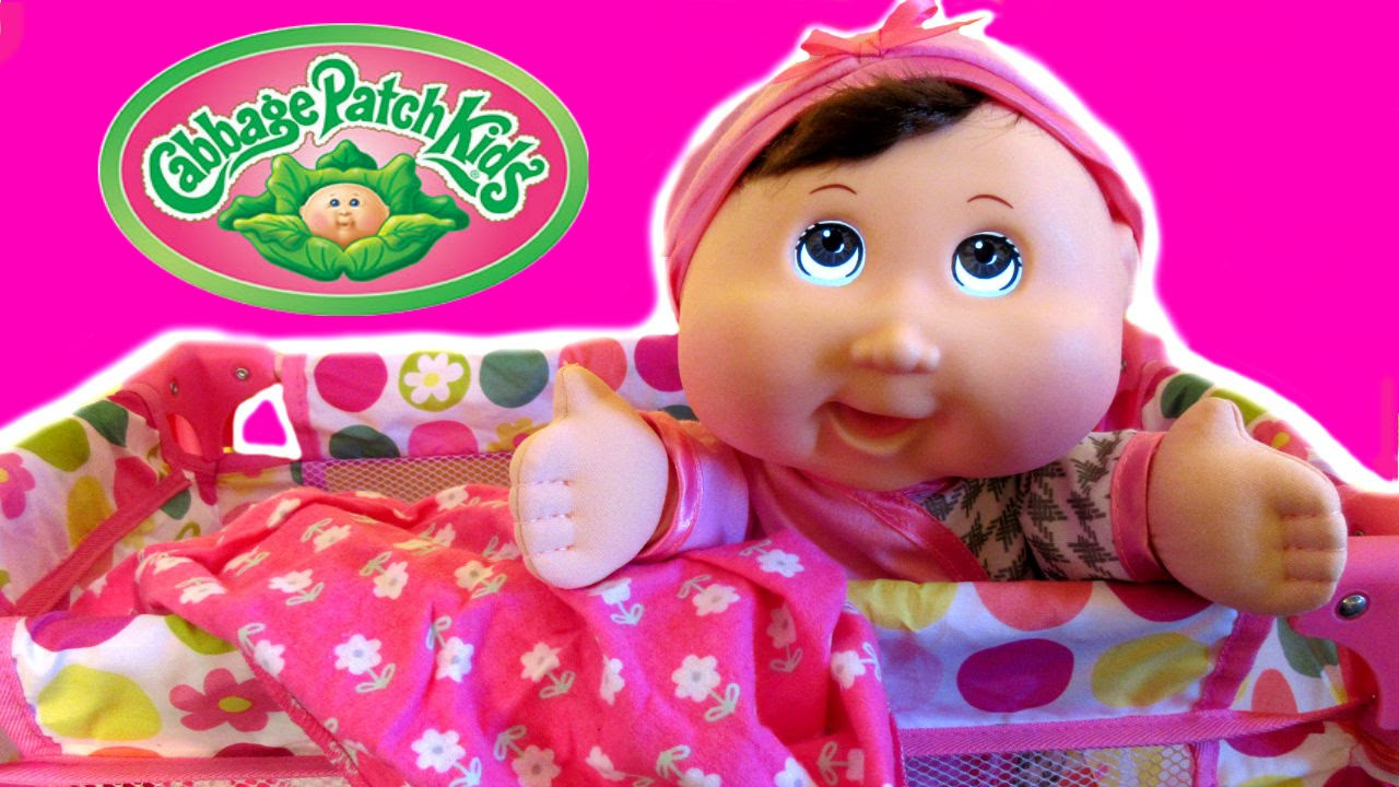 Cabbage Patch Baby So Real
 CABBAGE PATCH Baby So Real Review With Baby App