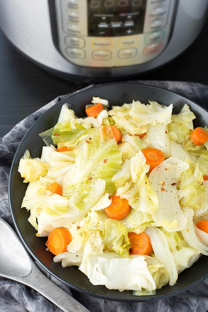 Cabbage Side Dish
 Instant Pot Cabbage Side Dish