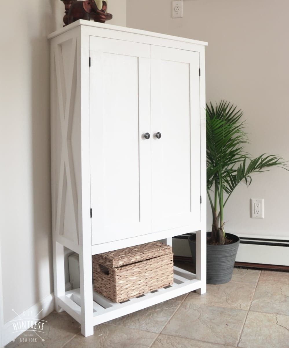 Cabinet Plans DIY
 DIY Wooden Storage Cabinet DIY Huntress