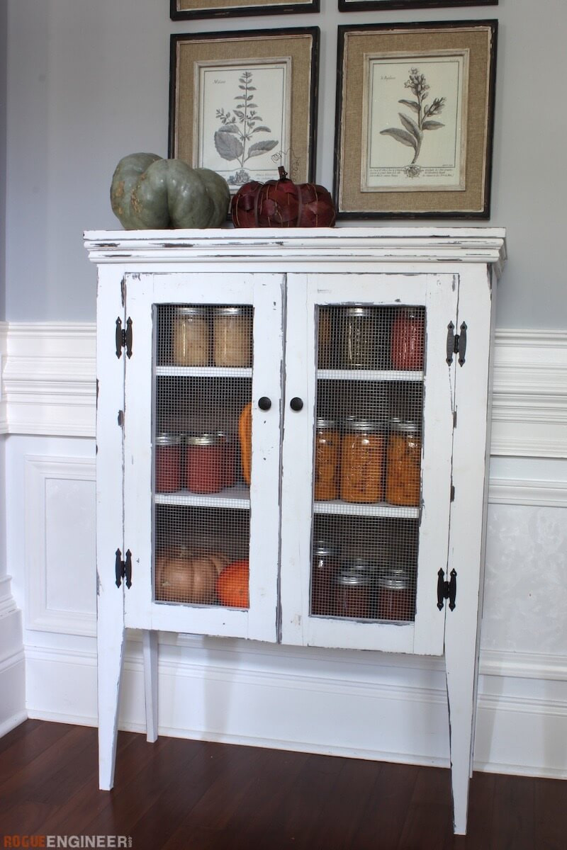 Cabinet Plans DIY
 Jelly Cabinet Free DIY Plans  Rogue Engineer